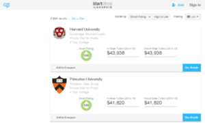 College-tuition.startclass.com thumbnail