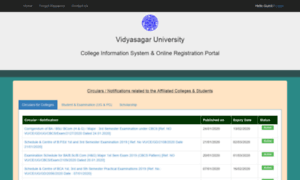 College.vidyasagar.ac.in thumbnail