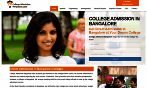 Collegeadmissionbangalore.com thumbnail