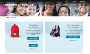 Collegeapply.ontariocolleges.ca thumbnail
