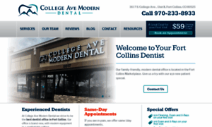 Collegeavemoderndental.com thumbnail