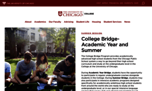 Collegebridge.uchicago.edu thumbnail