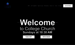 Collegechurch.org thumbnail