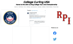 Collegecurlingusa.org thumbnail