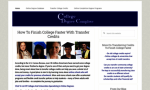 Collegedegreecomplete.com thumbnail