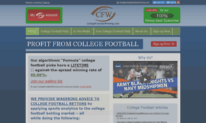 Collegefootballwinning.com thumbnail