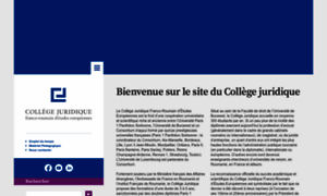 Collegejuridique.ro thumbnail