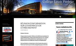 Collegelouispasteur.fr thumbnail