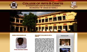 Collegeofartsandcraftspu.in thumbnail