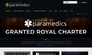 Collegeofparamedics.co.uk thumbnail