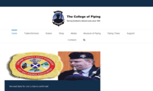 Collegeofpiping.org thumbnail