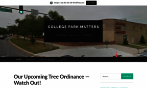 Collegeparkmatters.wordpress.com thumbnail