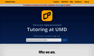 Collegeparktutors.com thumbnail