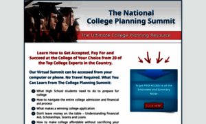 Collegeplanningsummit.org thumbnail