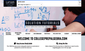 Collegeprepalgebra.com thumbnail