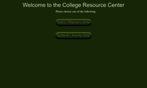 Collegeresourcecenter.net thumbnail