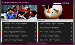 Colleges-and-universities.info thumbnail