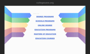 Collegesave.org thumbnail
