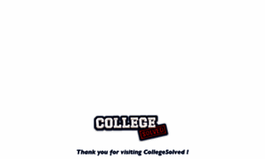 Collegesolved.com thumbnail