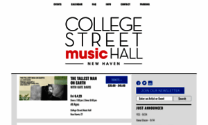 Collegestreetmusichall.com thumbnail