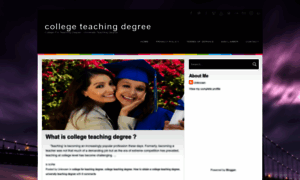 Collegeteachingdegree.blogspot.com thumbnail