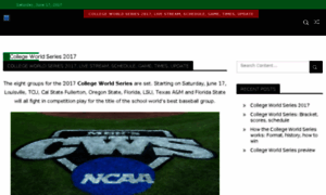 Collegeworld-series.org thumbnail