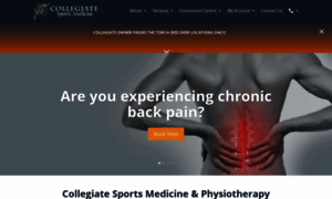 Collegiatesportsmedicine.ca thumbnail