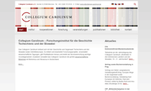 Collegium-carolinum.de thumbnail
