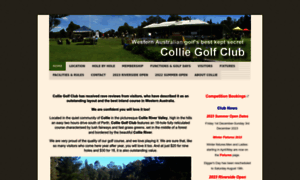 Colliegolfclub.com.au thumbnail