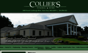 Colliersfuneralhome.com thumbnail