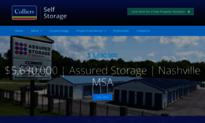 Colliersselfstoragegroup.com thumbnail