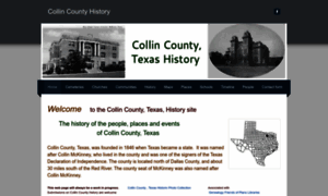 Collincountyhistory.com thumbnail