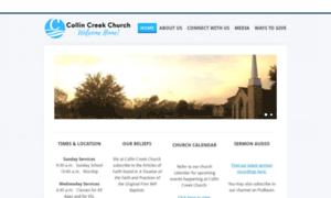 Collincreekchurch.org thumbnail