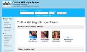 Collinshillhighschool.net thumbnail