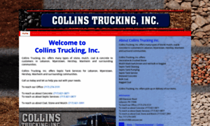 Collinstruckinginc.com thumbnail