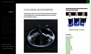 Colloidal-silver-water.com thumbnail