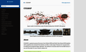 Colmap.github.io thumbnail