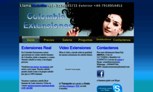 Colombiaextensiones.com thumbnail