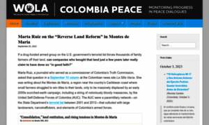 Colombiapeace.org thumbnail