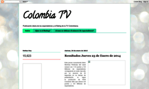 Colombiatvblog.blogspot.com thumbnail