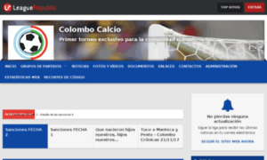 Colombocalcio.leaguerepublic.com thumbnail