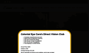 Colonialeyecare.com thumbnail