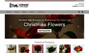 Colonialflowershoppe.net thumbnail