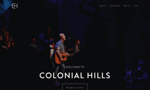 Colonialhills.church thumbnail