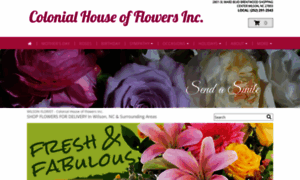 Colonialhouseofflower.com thumbnail