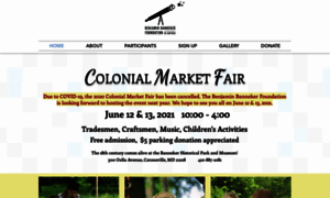 Colonialmarketfair.com thumbnail