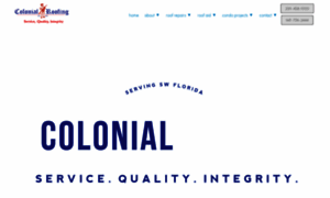 Colonialroofing.com thumbnail