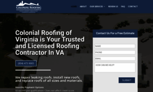 Colonialroofingofvirginia.com thumbnail