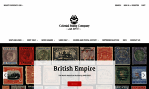 Colonialstamps.com thumbnail