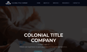 Colonialtitlecompany.com thumbnail